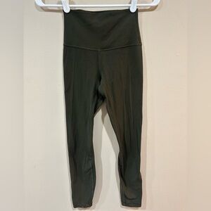 Lululemon🍋 Olive Green Align Leggings